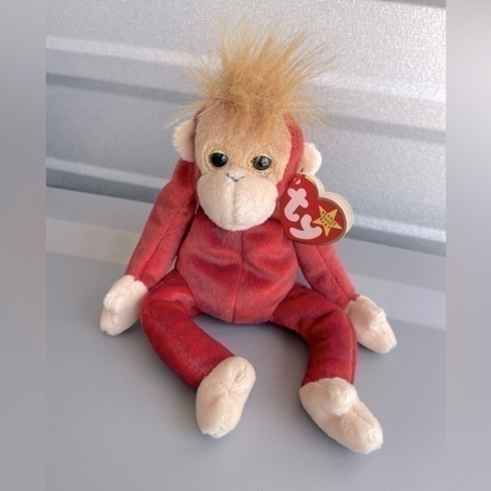 1999 Retired TY Beanie Baby 'Schweetheart' the Orangutan. With tags.
